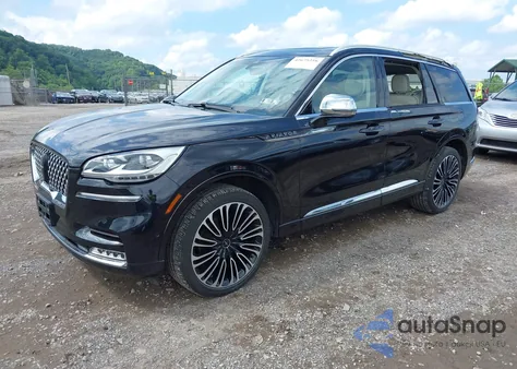 2022 Lincoln Aviator Black Label z USA, uszkodzony, nr VIN 5LM5J9XC6NGL10684